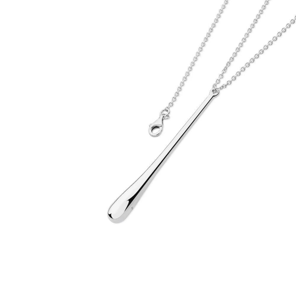 Lucy Quartermaine 32" Long Drop Pendant in Sterling Silver Cover