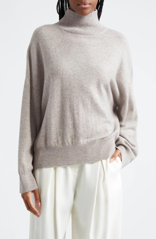 Loulou Studio Murano Cashmere Turtleneck Sweater in Bloom Melange Cover