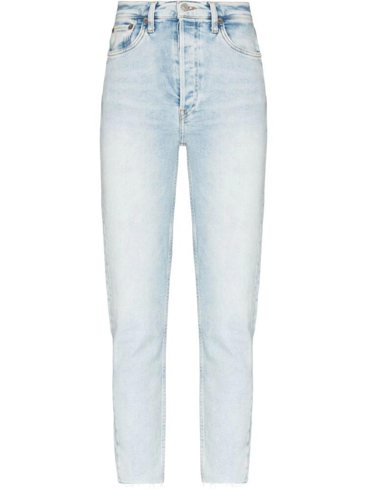 RE/DONE '90s high-rise jeans - Blue Cover