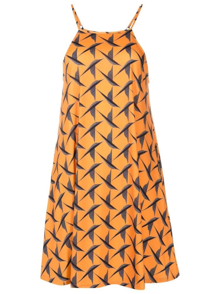 Lygia & Nanny Isis printed mini dress - Orange Cover