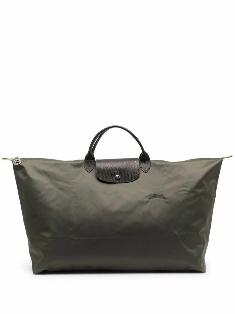 Longchamp large Le Pliage Green Travel tote bag Cover