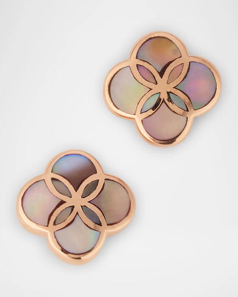 Jan Leslie Petal Gemstone Stud Earrings Cover