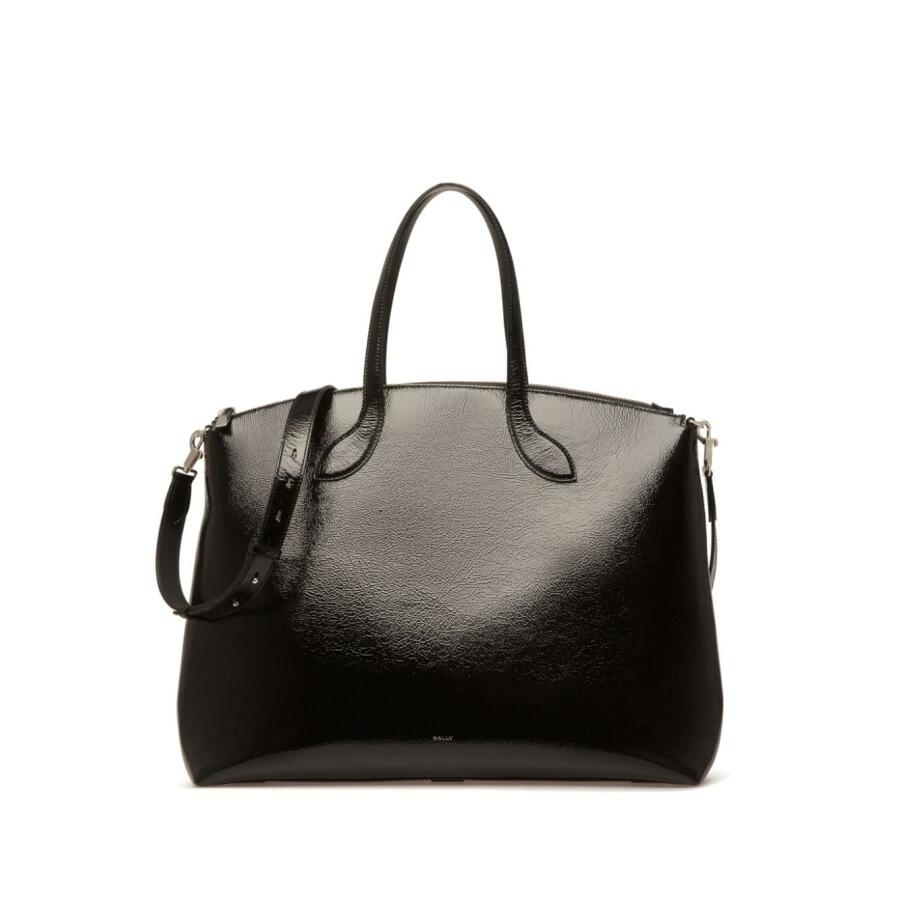 Bally Mens Holdalls Leather Tote in Black Cover