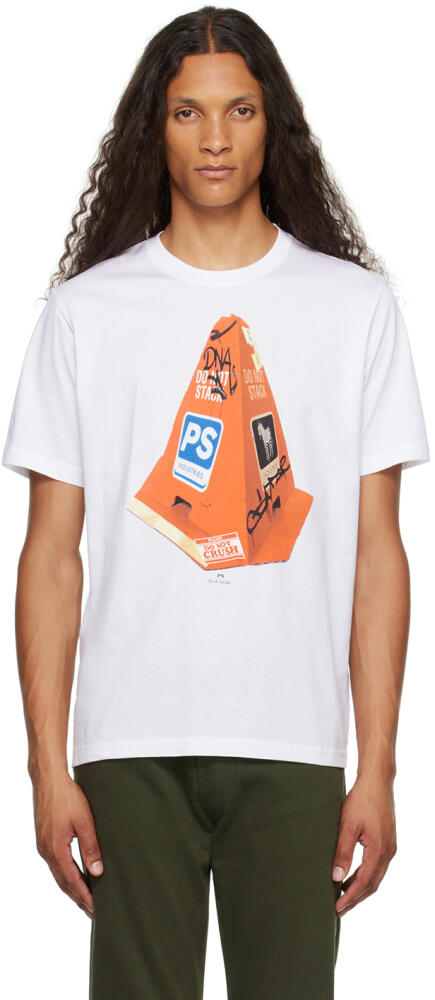 PS by Paul Smith White Cone T-Shirt Cover