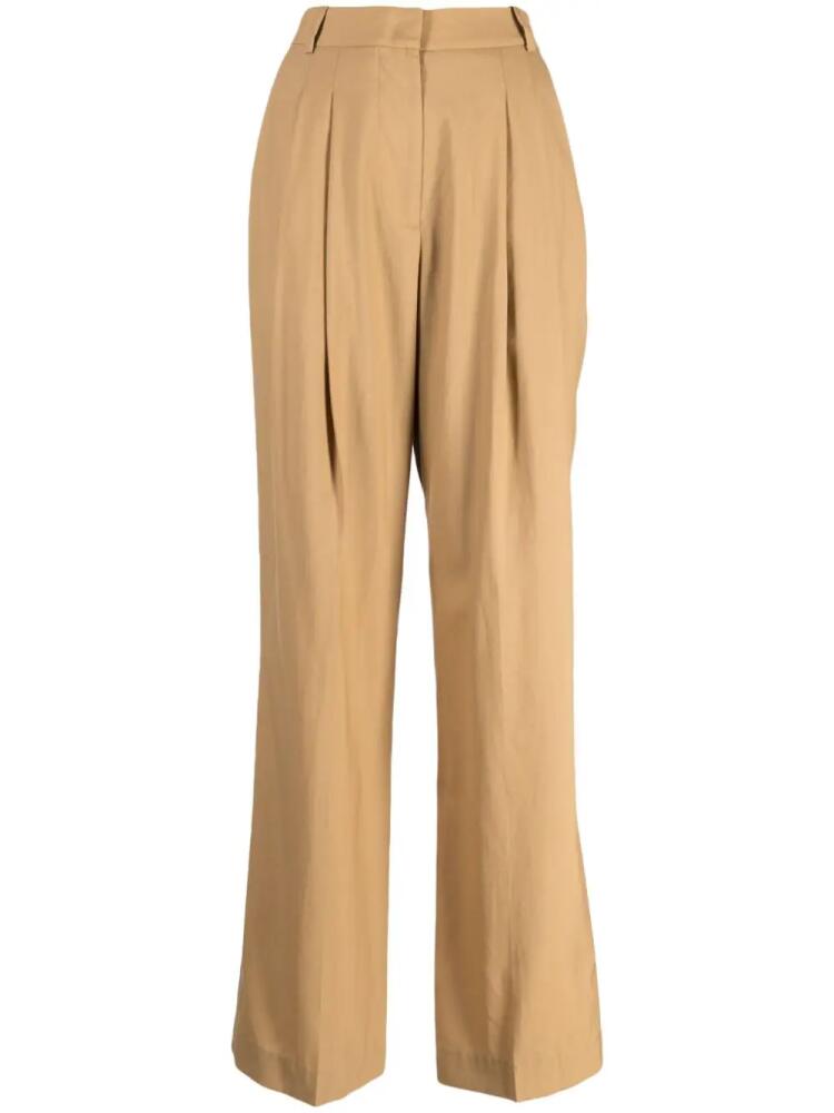 Low Classic straight-leg wool trousers - Neutrals Cover