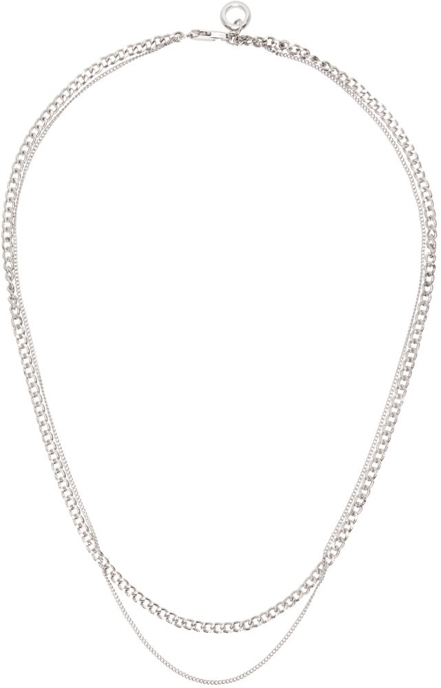 A.P.C. Silver Minimal Necklace Cover