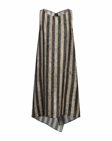 Masnada Woman Midi dress Steel grey Viscose Cover