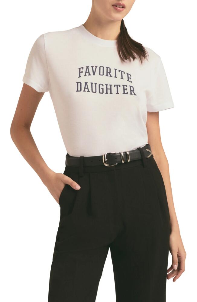 Favorite Daughter Graphic T-Shirt in White Cover