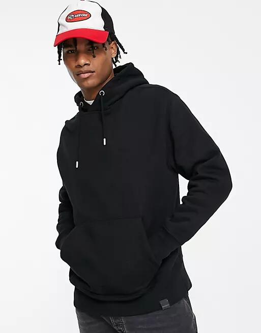 Pull & Bear hoodie in black Cover