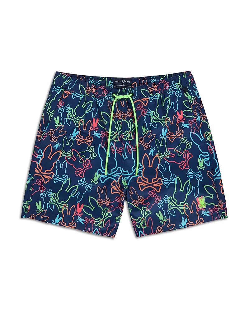 Psycho Bunny Barrett Drawstring 5.75 Swim Trunks Cover