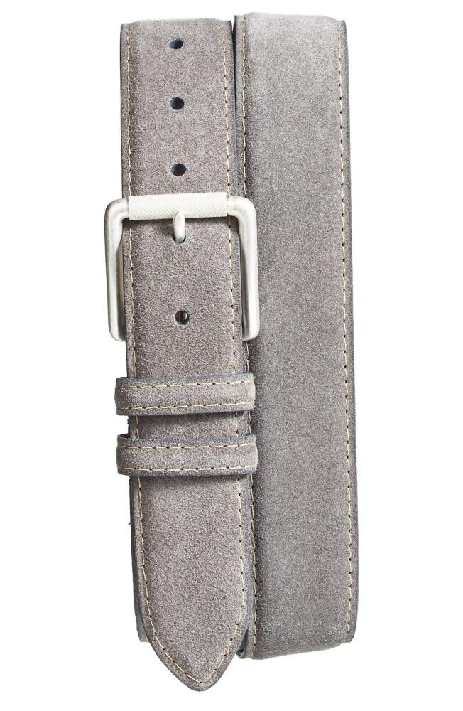 Torino Suede Belt in Slate Cover