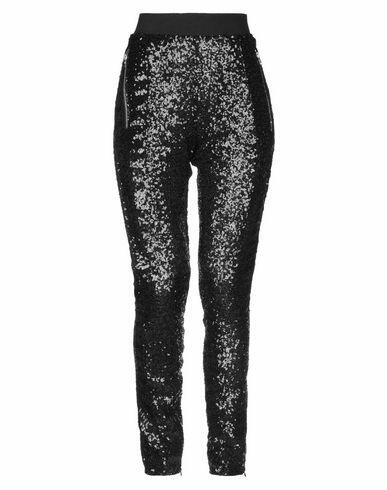 Amen Woman Pants Black Polyester, Cotton, Elastane Cover