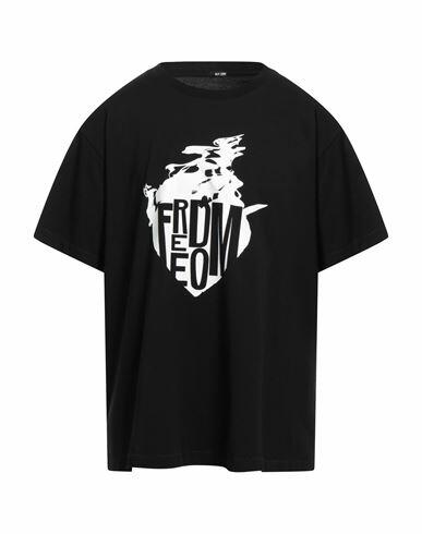 Blk Dnm Man T-shirt Black Cotton Cover