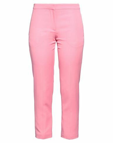 Alexander Mcqueen Woman Pants Pink Virgin Wool Cover