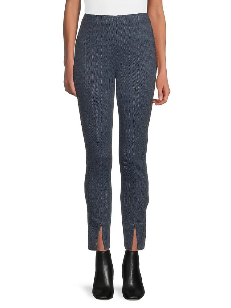 Saks Fifth Avenue Women's Park Avenue Stretch Pants - Indigo Cover