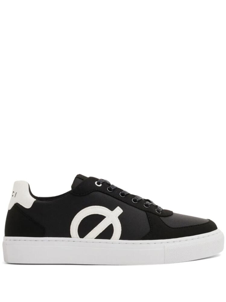 LØCI Hero logo-patch sneakers - Black Cover