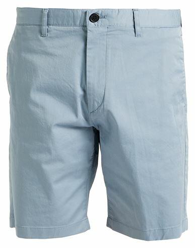 Theory Man Shorts & Bermuda Shorts Azure Cotton, Elastane Cover