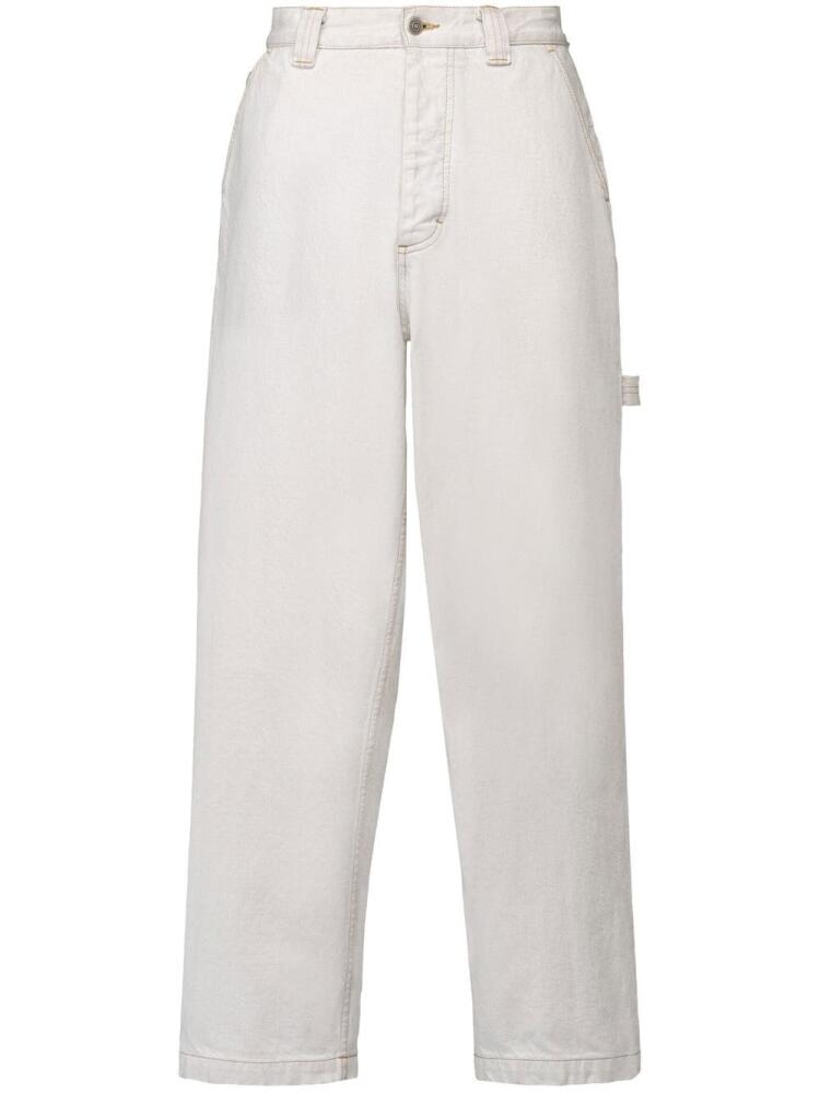 Maison Margiela Selvedge straight-leg jeans - White Cover