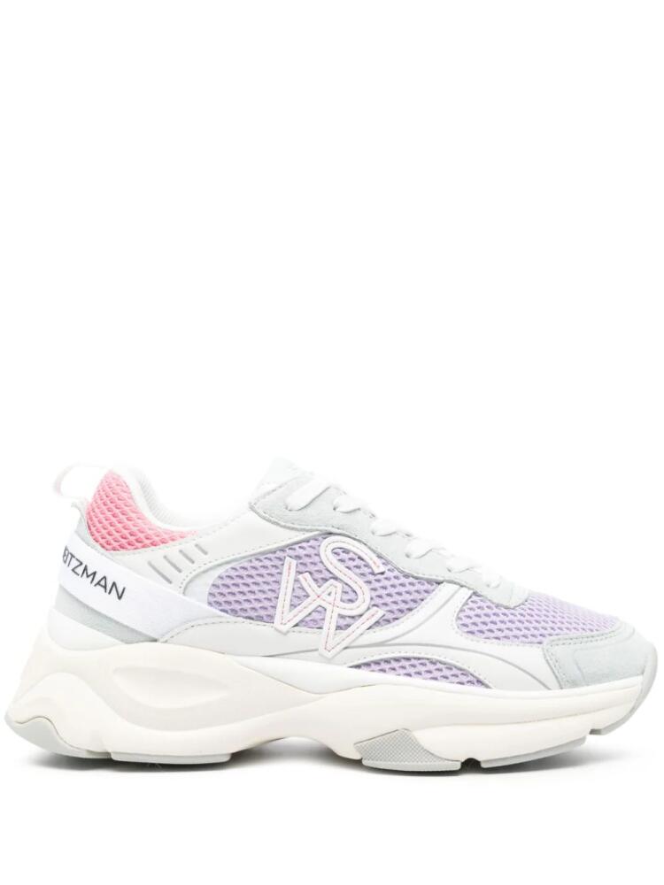 Stuart Weitzman SW panelled sneakers - Purple Cover