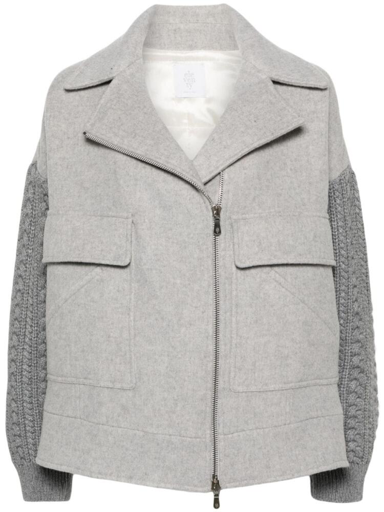 Eleventy long-sleeved jacket - Grey Cover