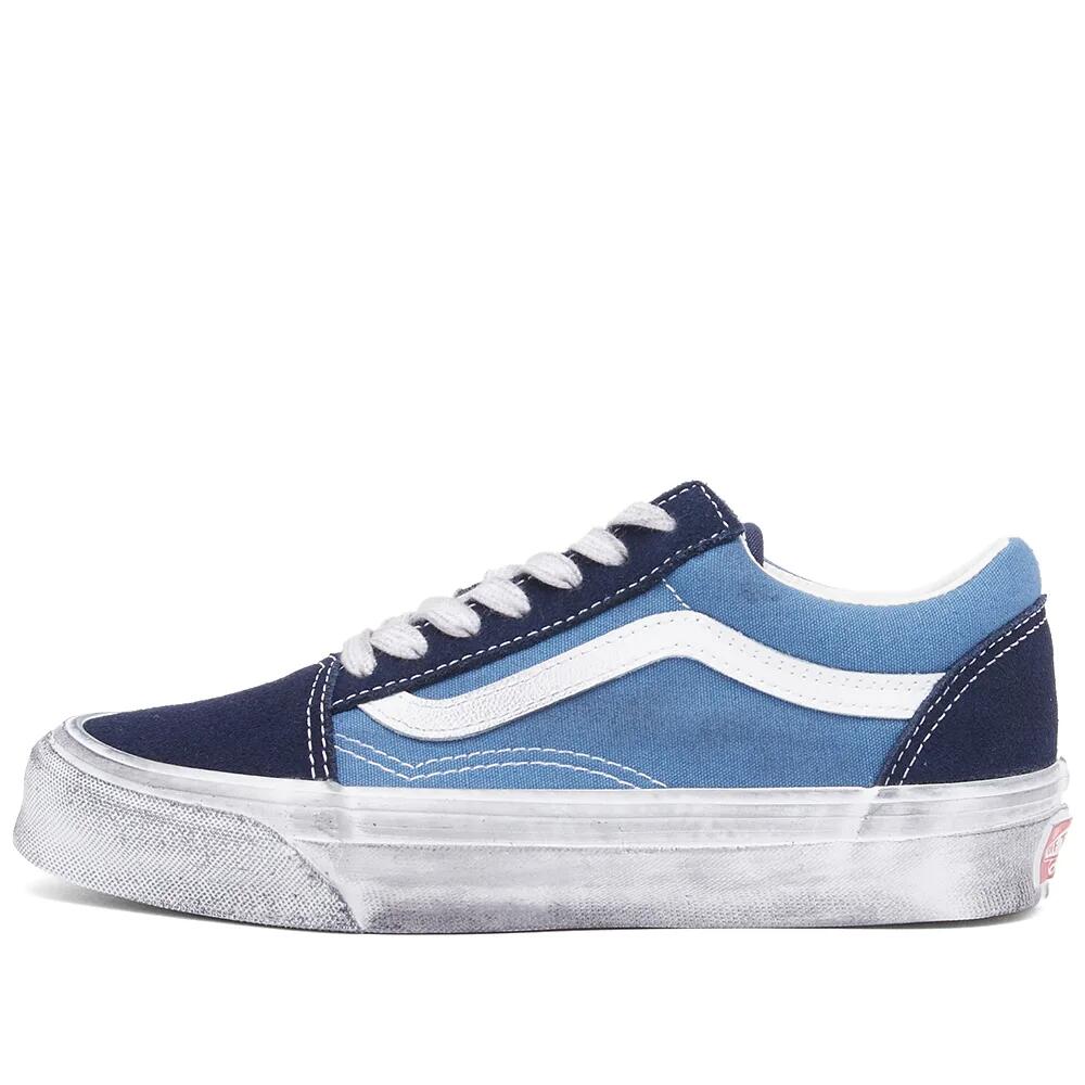 Vans Vault Vans UA OG Old Skool LX Sneakers in Stressed Navy/Stv Navy Cover