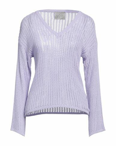 N. o.w. Andrea Rosati Cashmere Woman Sweater Lilac Viscose Cover