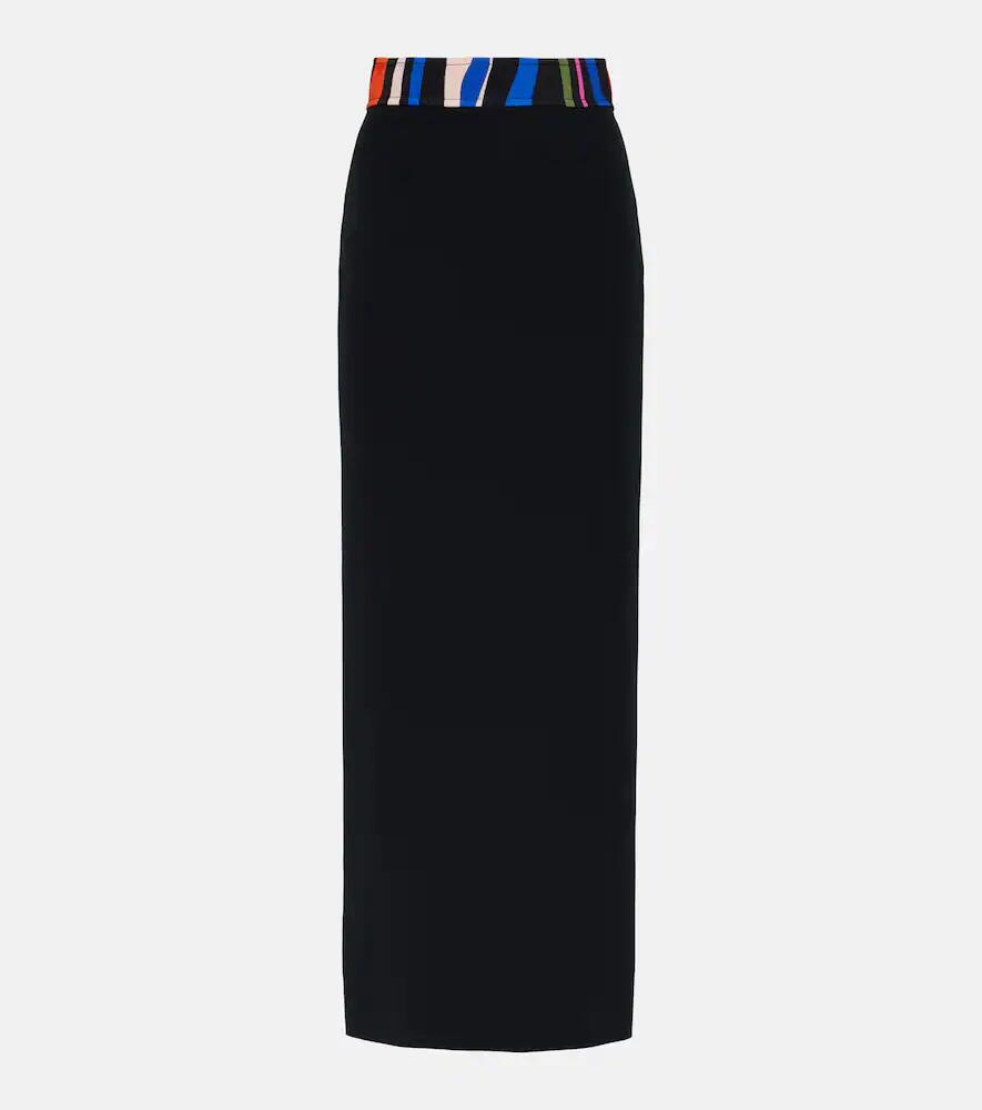 Pucci Marmo crêpe maxi skirt Cover