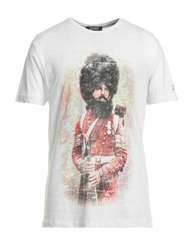 Trussardi Action Man T-shirt White Cotton Cover