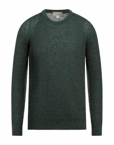 120% Lino Man Sweater Military green Mohair wool, Polyamide, Linen, Cashmere, Wool Cover