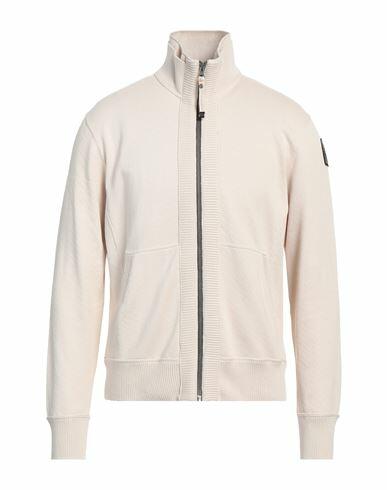 Parajumpers Man Cardigan Ivory Cotton Cover