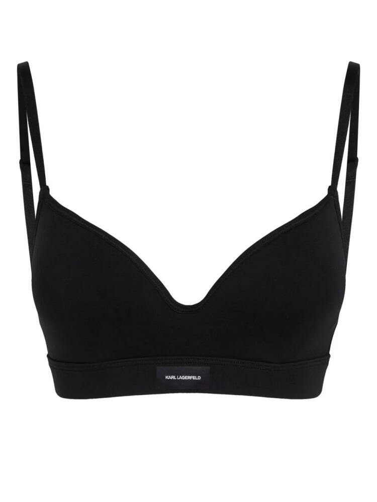 Karl Lagerfeld Essential padded bra - Black Cover