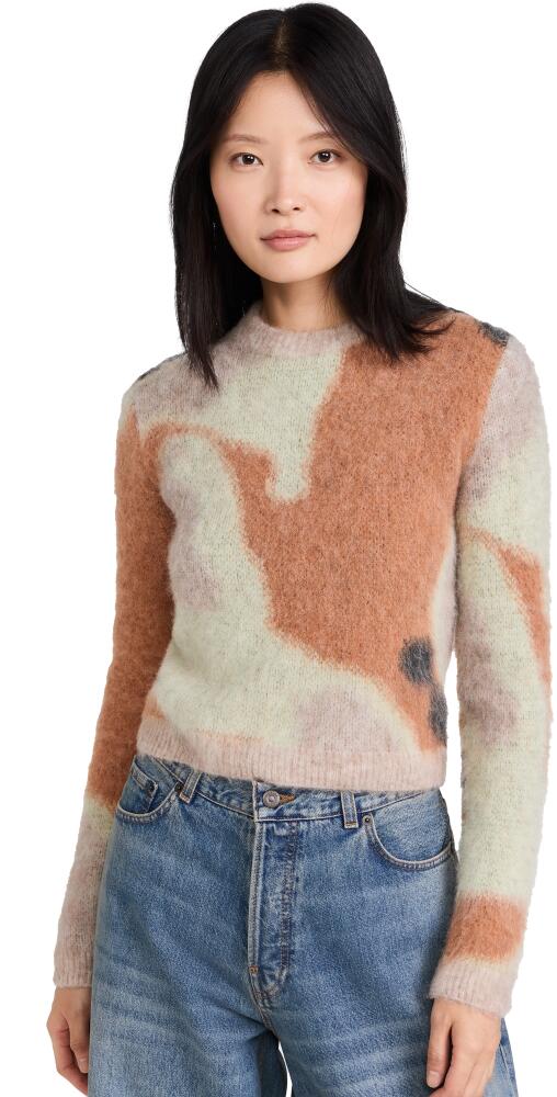 Nanushka Fanni Sweater Smudged Graffiti Cover