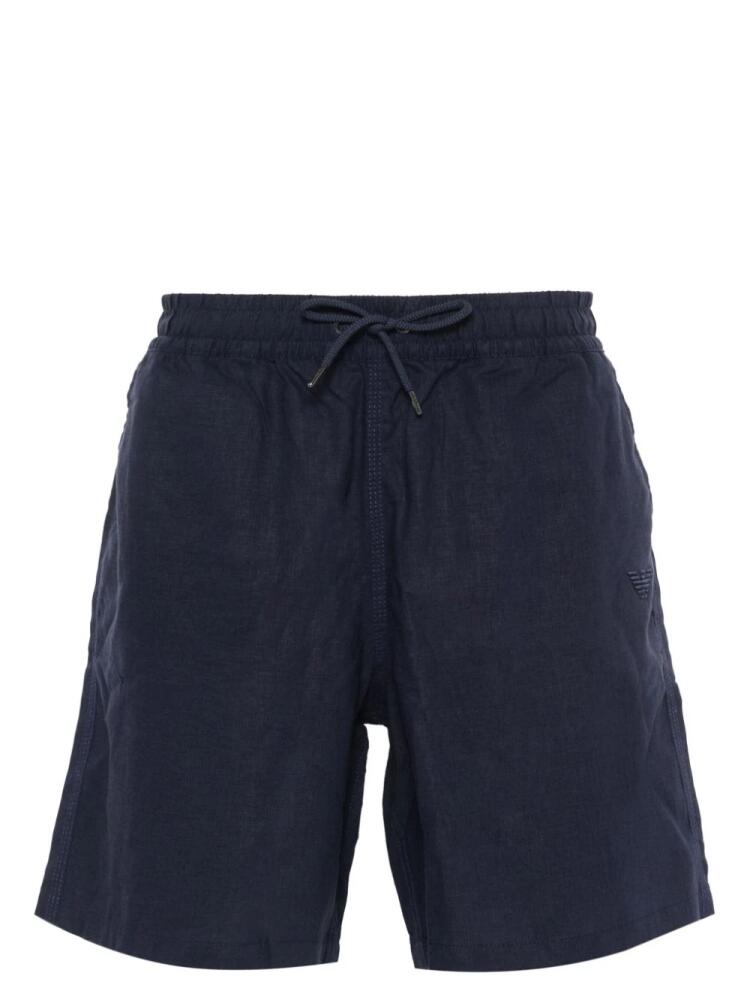 Emporio Armani drawstring swim shorts - Blue Cover