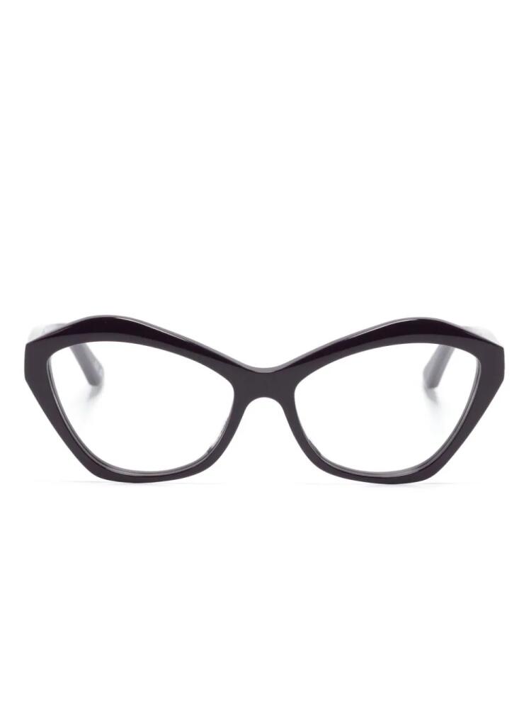 Balenciaga Eyewear cat-eye glasses - Purple Cover