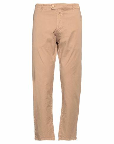 Massimo Rebecchi Man Pants Sand Cotton, Elastane Cover