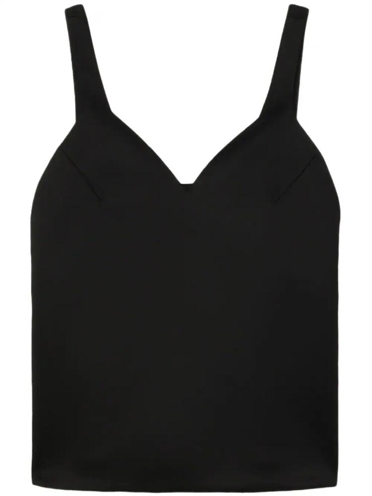 We11done sweetheart-neck tank top - Black Cover