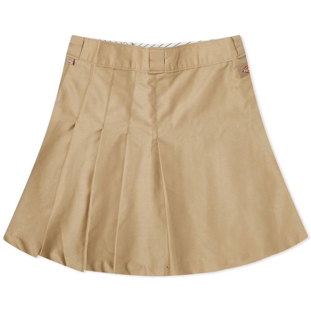 Dickies Women's Elizaville Mini Skirt in Khaki Cover