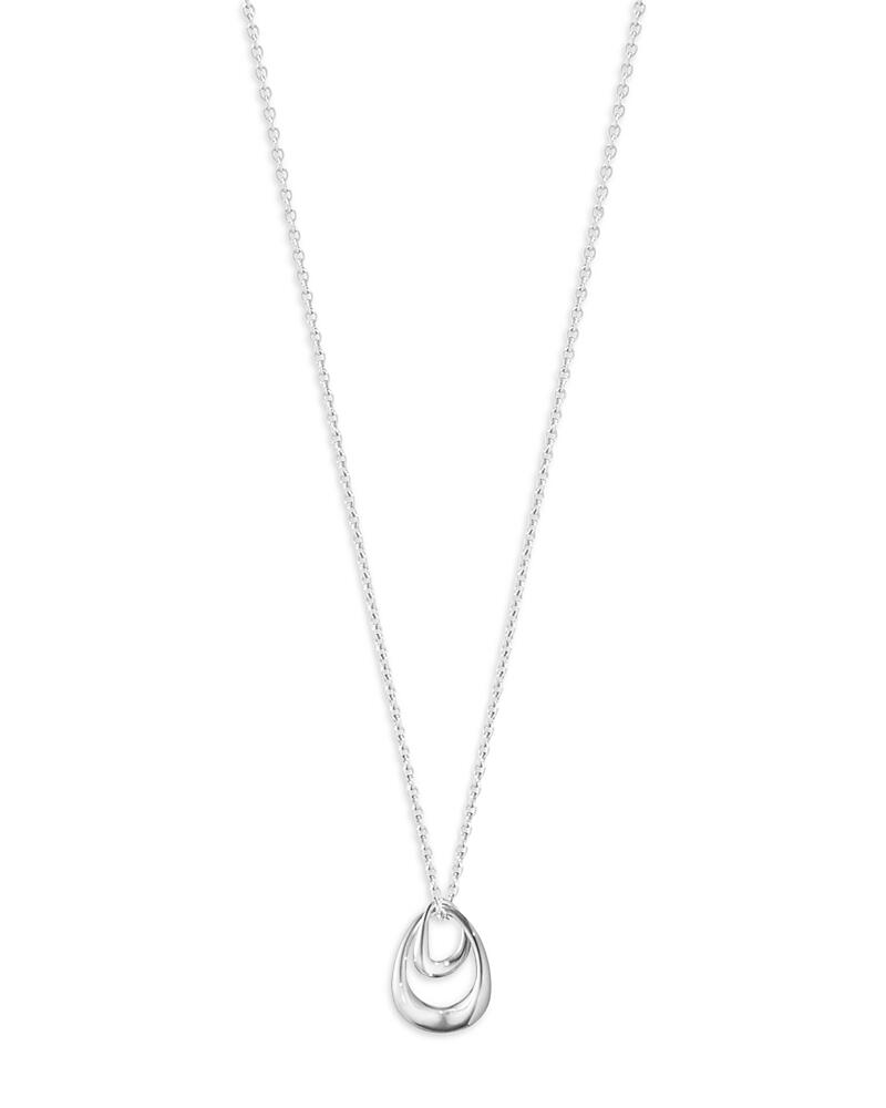 Georg Jensen Sterling Silver Offspring Looped Pendant Necklace, 17.72 Cover