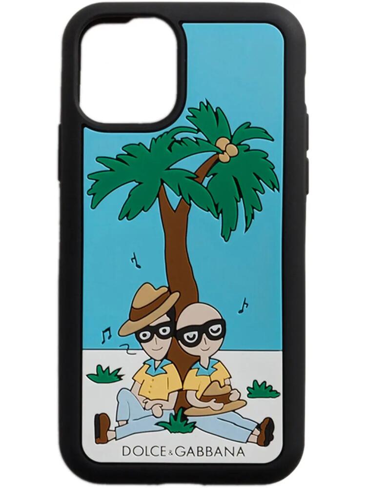 Dolce & Gabbana holiday iPhone 11 Pro case - Black Cover