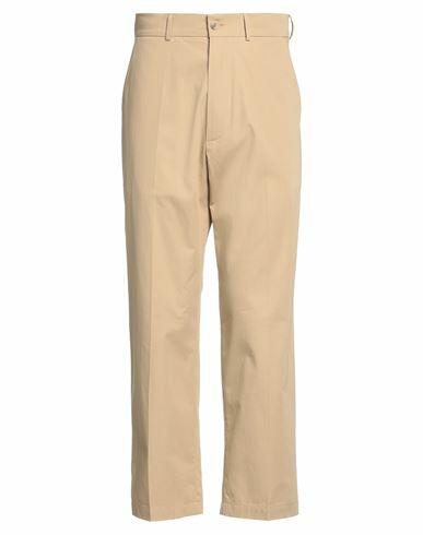 Amaranto Man Pants Beige Cotton Cover