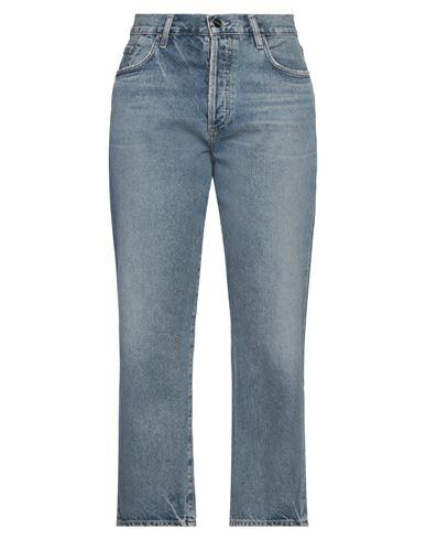 Goldsign Woman Jeans Blue Cotton Cover