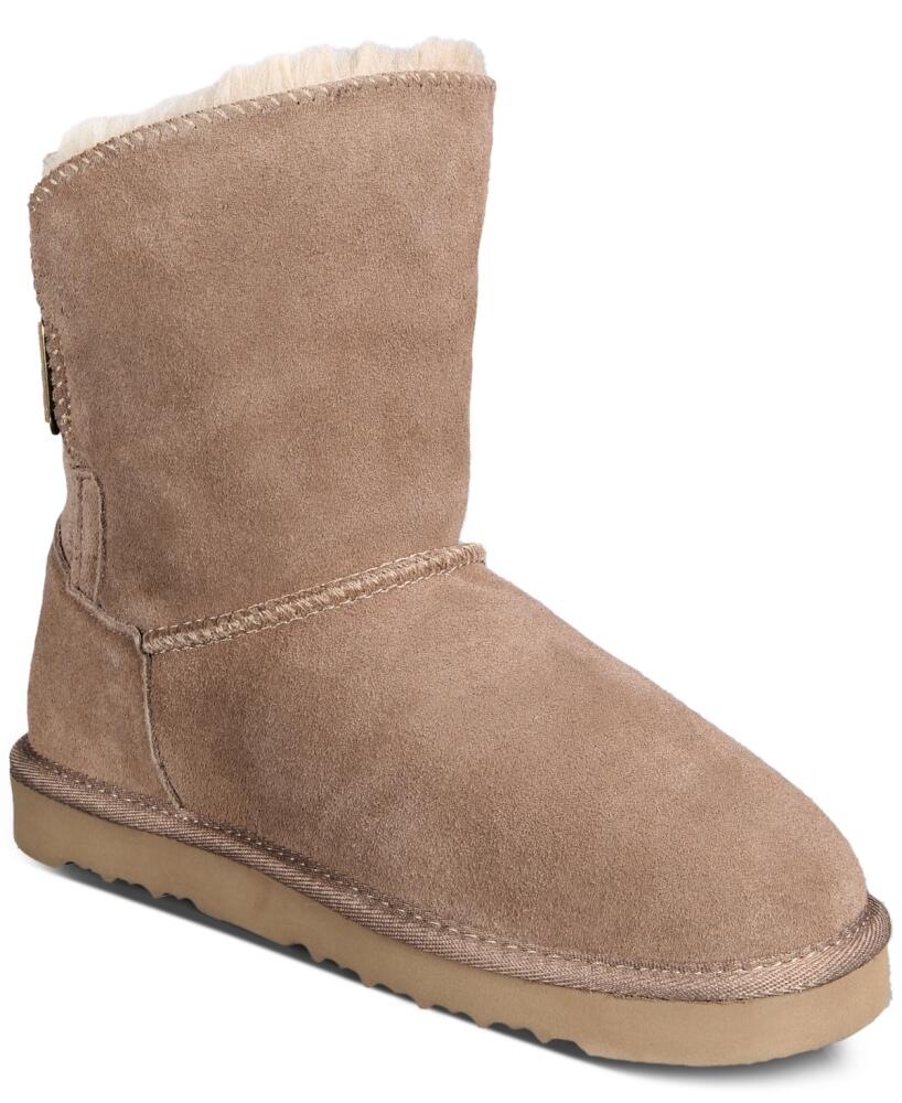 Style & Co Women's Teenyy Winter Booties, Created for Macy's - Mushroom Cover