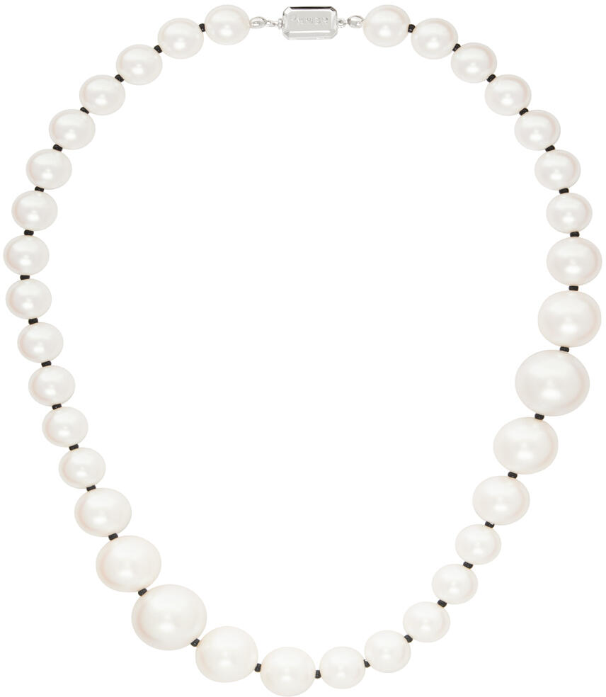 Numbering White #9738 Necklace Cover