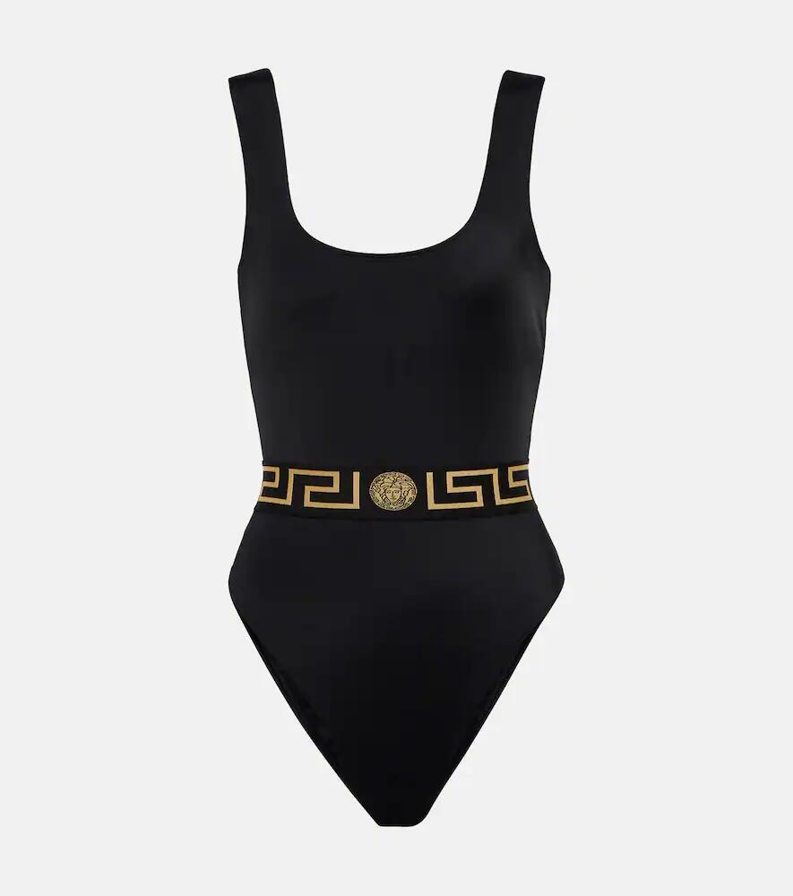 Versace Greca printed swimsuit Cover