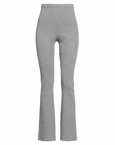 Rokh Woman Pants Grey Rayon, Nylon Cover