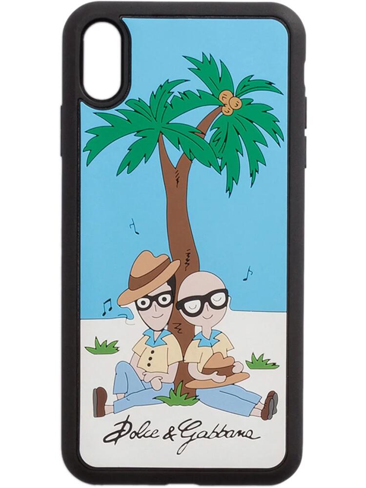 Dolce & Gabbana holiday iPhone case - Black Cover