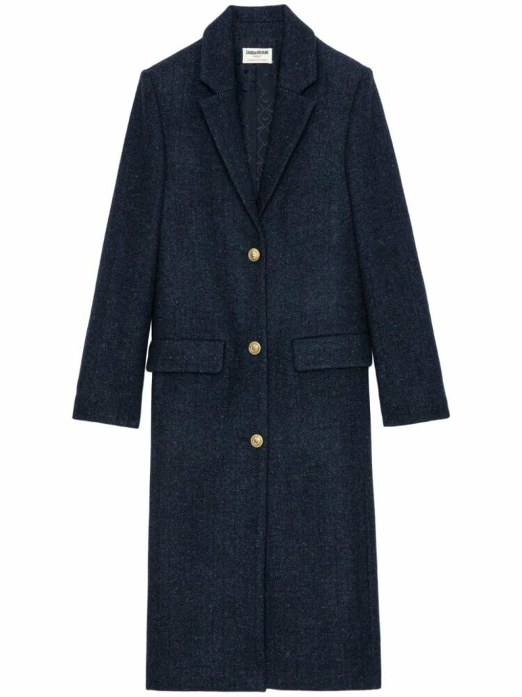 Zadig&Voltaire Mio coat - Blue Cover