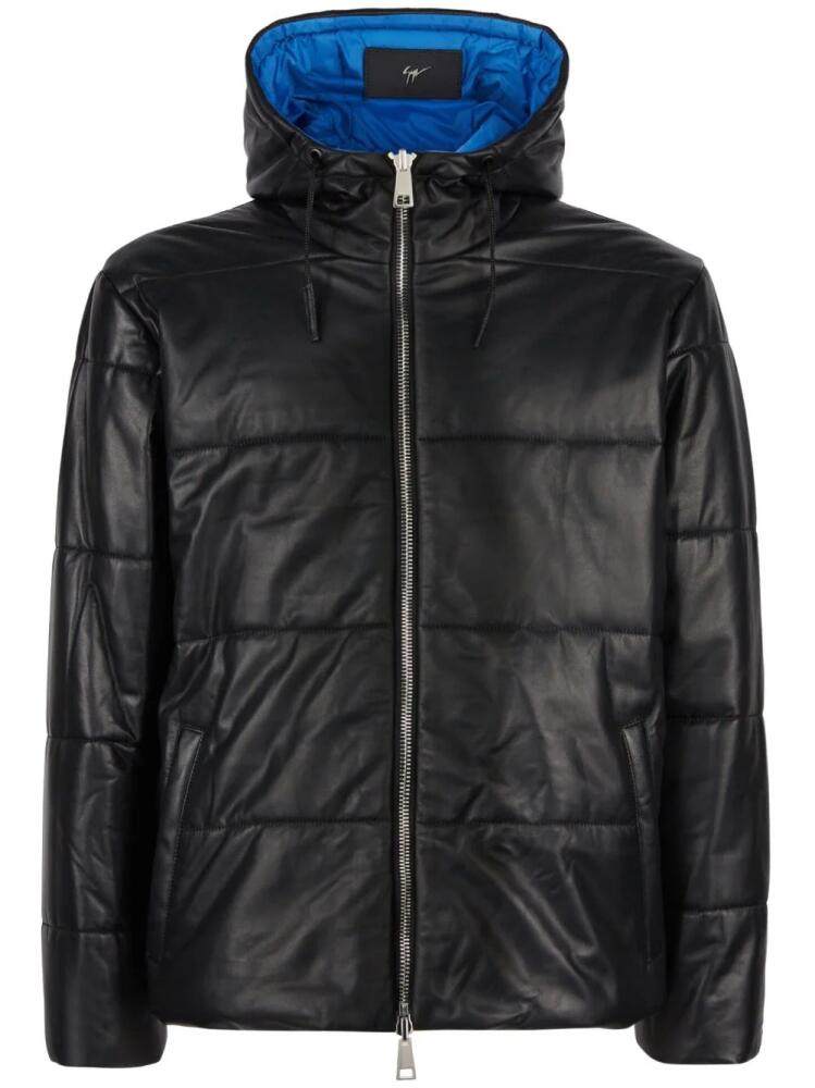 Giuseppe Zanotti Aidak leather jacket - Black Cover