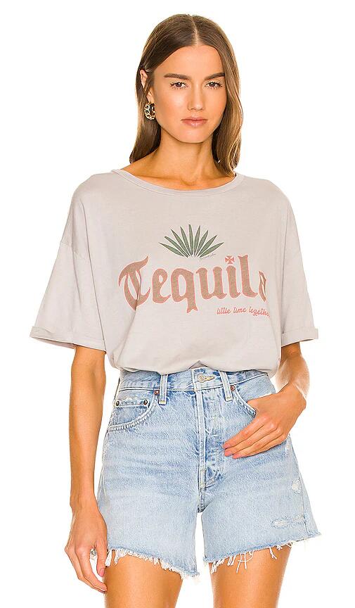 The Laundry Room Tequila Tee in Light Grey Cover