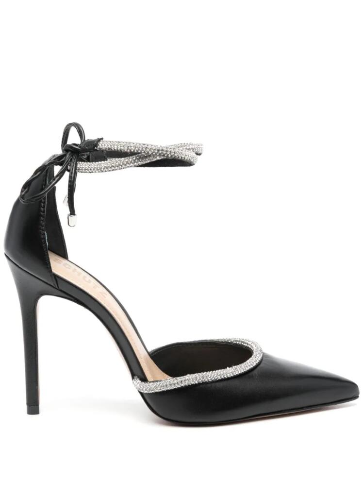 Schutz metallic ankle-strap pumps - Black Cover